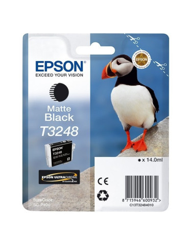 Cartouche d'encre Epson T3248 NOIRE MATE