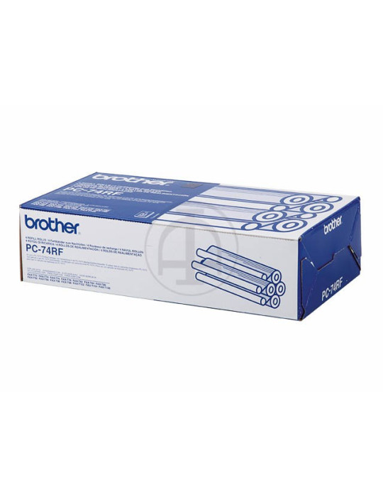4 Rouleaux de rechange Brother PC-74RF