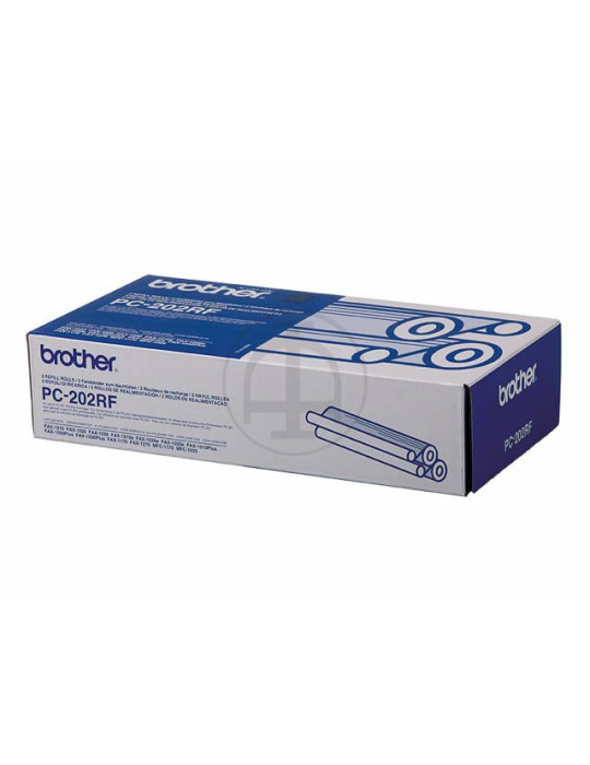 2 Rouleaux de rechange Brother PC-202RF
