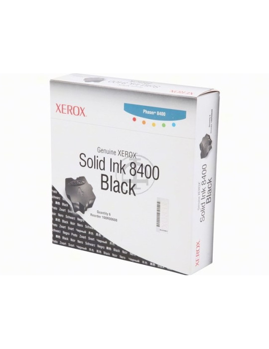 6 Colorstix Tektronix Phaser 8400 Noir