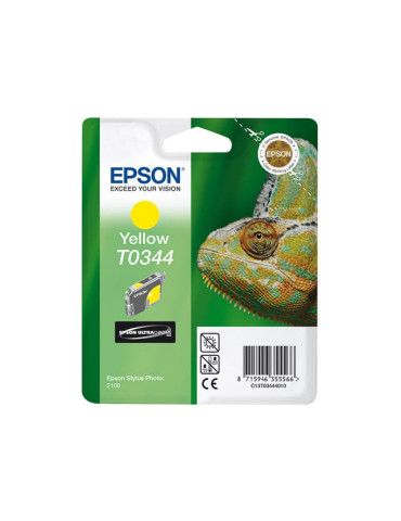 Inktpatroon Epson T0344 Geel