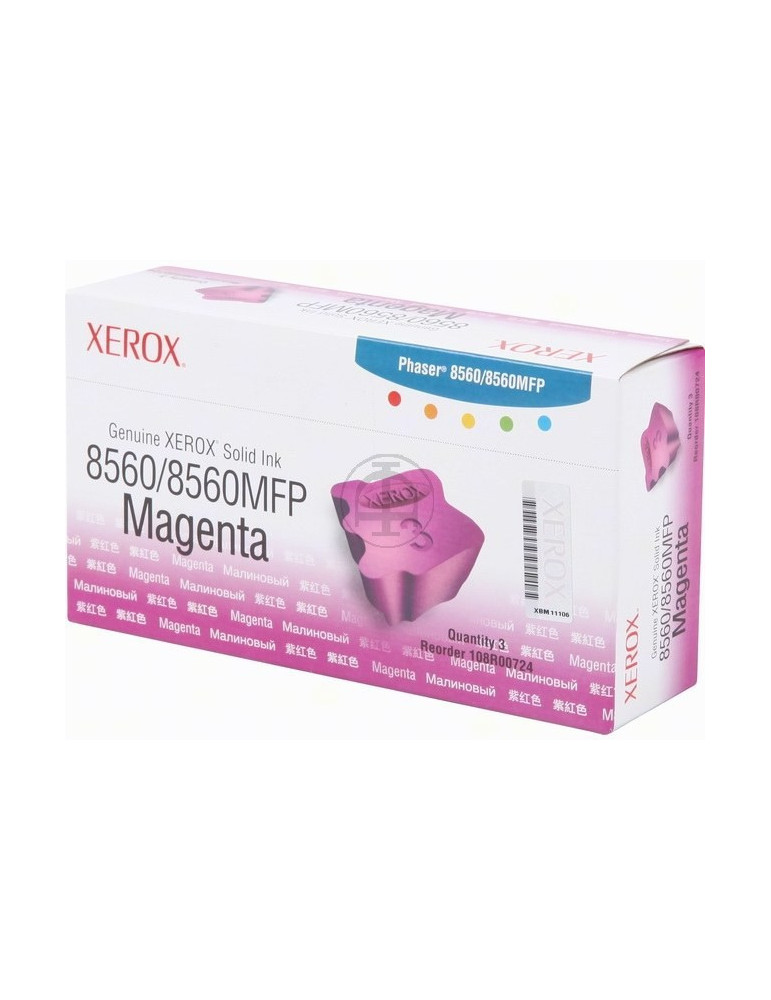 3 Colorstix Tektronix Phaser 8560 Magenta