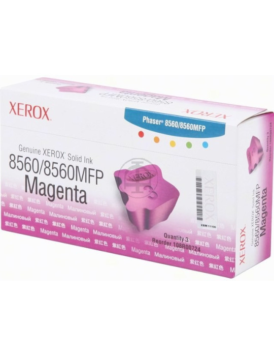 3 Colorstix Tektronix Phaser 8560 Magenta