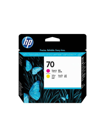 Printerkop Hp 70 Magenta / Geel