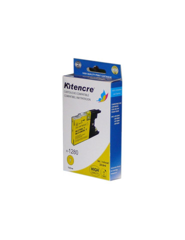 Inktpatroon LC-1280 Geel HC