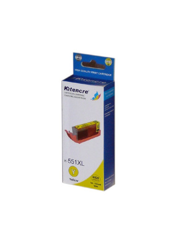 Inktpatroon CLI-551Y XL 2