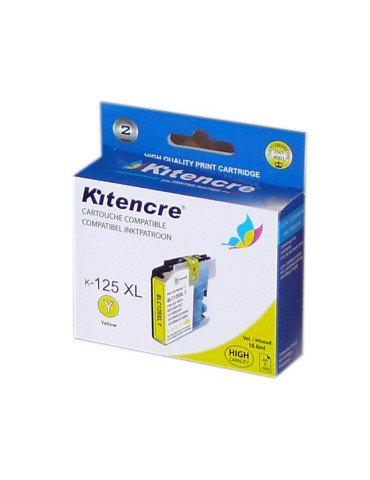Cartouche d'encre LC-125XL Jaune