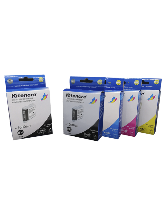 Cartouches LC-970 HC - Pack 4+1 GRATIS