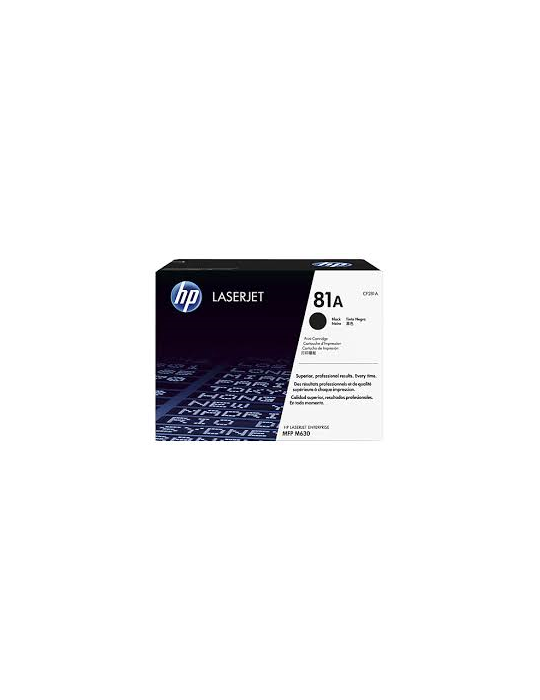Toner HP 81A Zwart