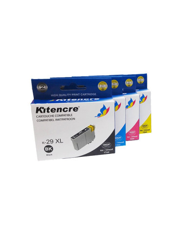 Pack 4 Inktpatronen - 29 XL