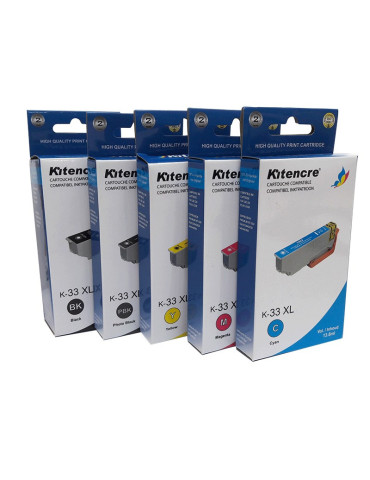 Pack 5 Inktpatronen - 33 XL