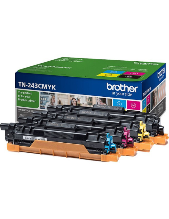 Pack 4 Toners Brother TN-243 CMYK