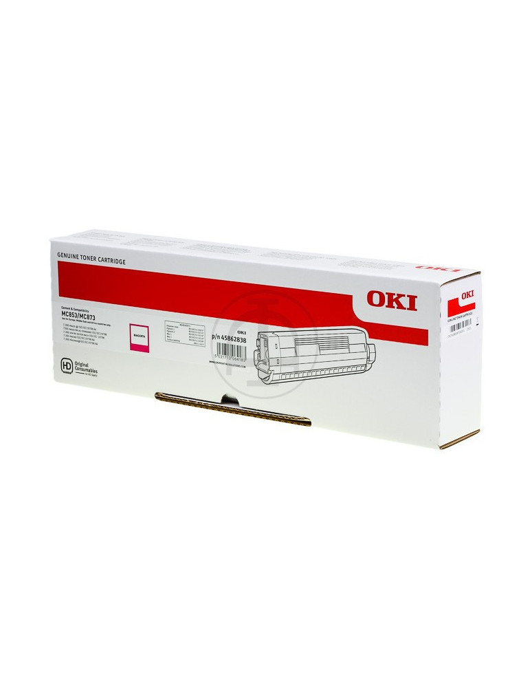 Toner OKI MC873 Magenta