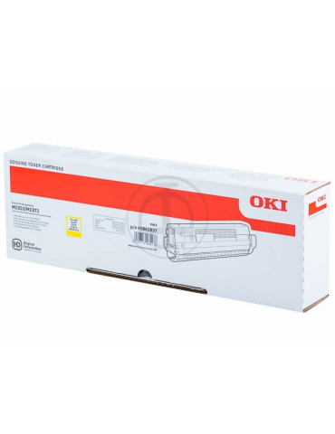 Toner OKI MC873 Geel