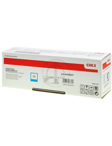 Toner OKI C532 HC Cyan
