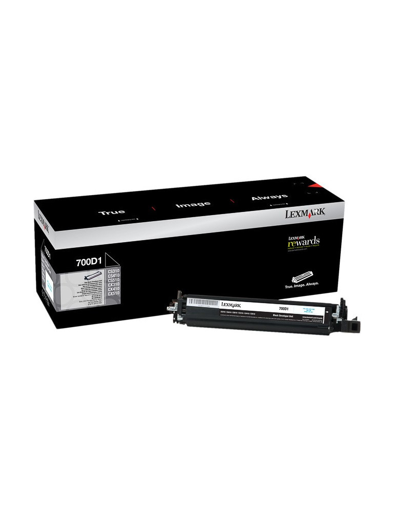 Toner Lexmark 700D1 DEVELOPER Zwart