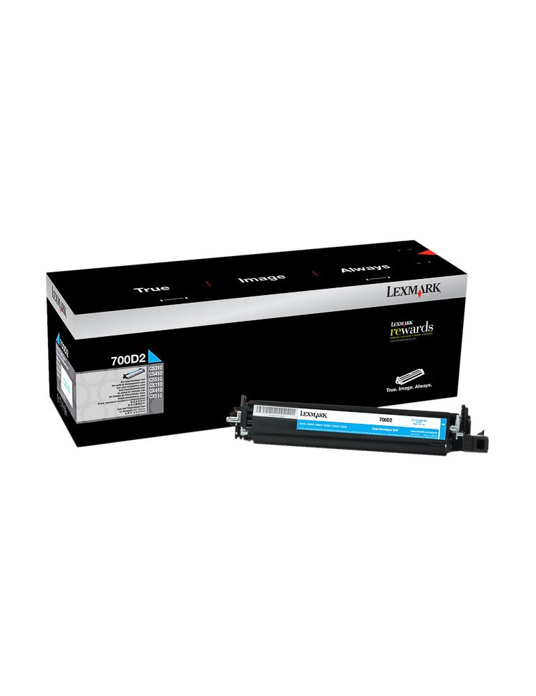 Toner Lexmark 700D2 DEVELOPER Cyaan
