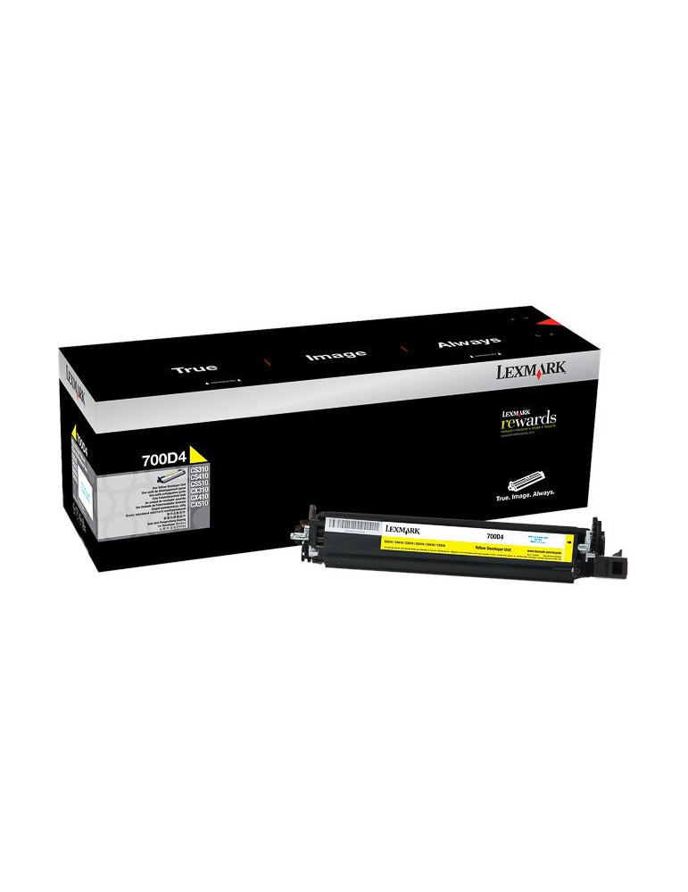 Toner Lexmark 700D4 DEVELOPER Geel