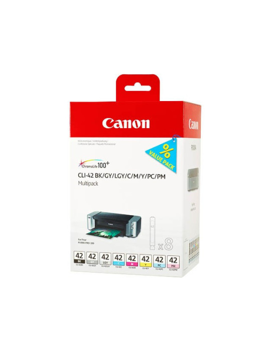 Canon CLI-42 - Pack van 8 kleuren