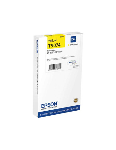Cartouche d'encre Epson T9074 XXL Jaune