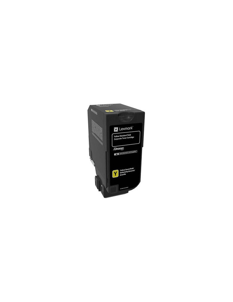 Toner Lexmark CS 720 Geel