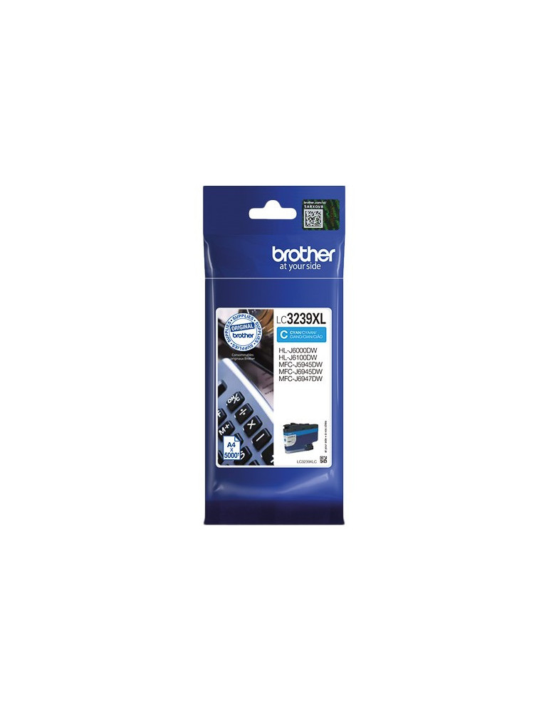 Inktpatroon Brother LC-3239XL Cyaan
