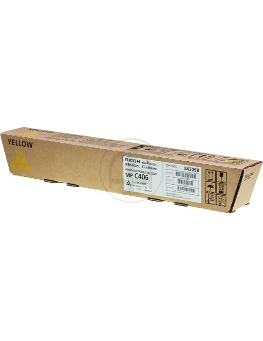 Toner Ricoh MPC306 Geel