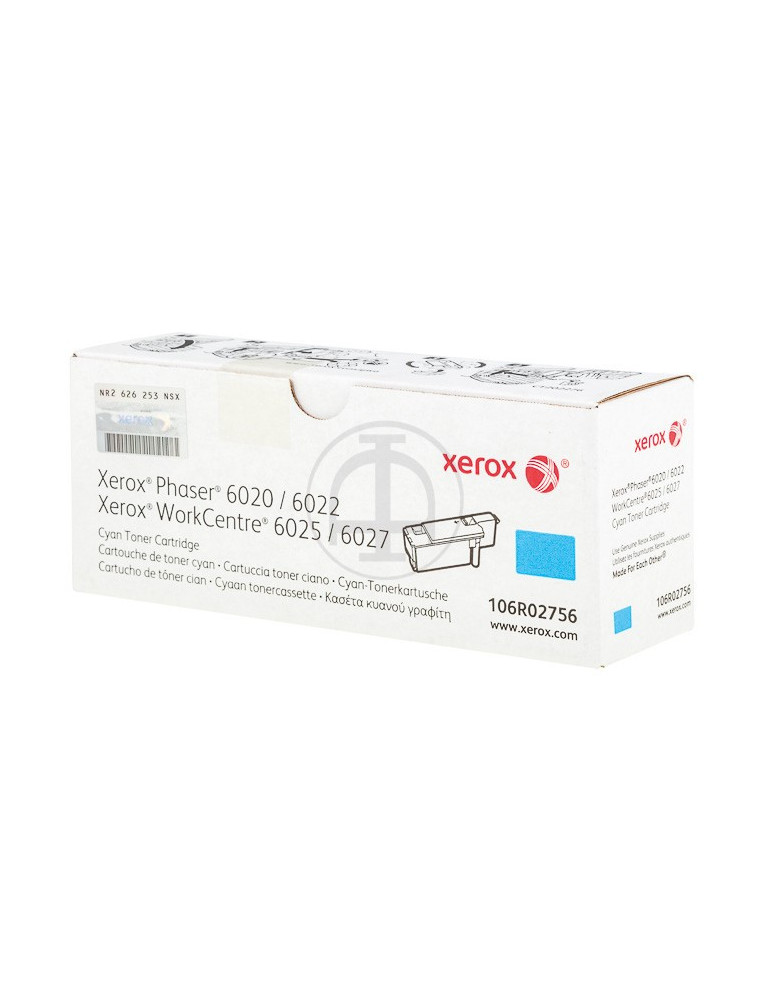 Toner Xerox Phaser 6020 Cyaan