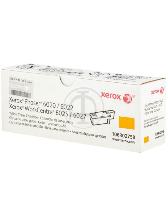 Toner Xerox Phaser 6020 Jaune