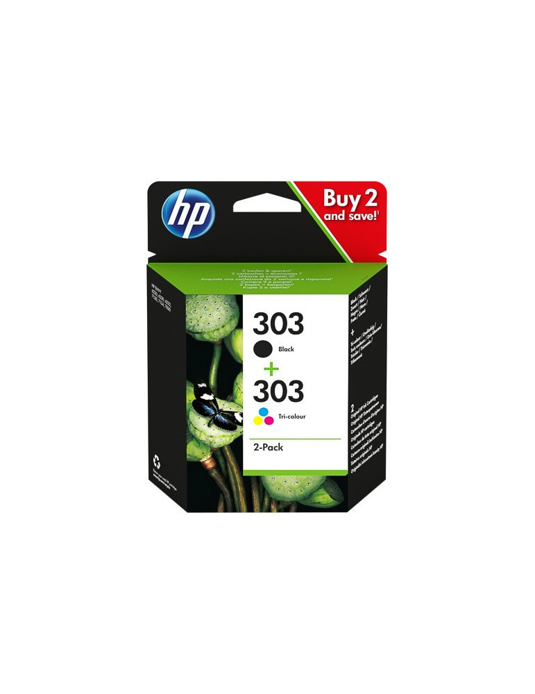 Inktpatroon HP N°303 Pack Zwart en kleur