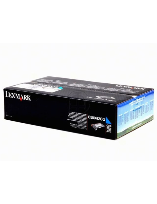 Toner Lexmark C500 Cyan HC