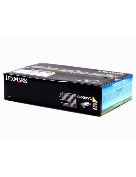Toner Lexmark C500 Yellow HC