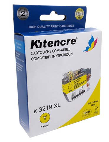 Cartouche d'encre LC-3219XL Jaune