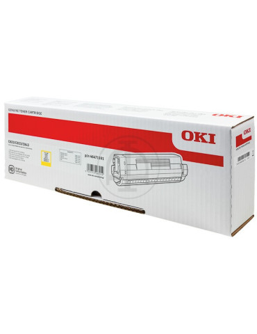 Toner OKI C823 Jaune