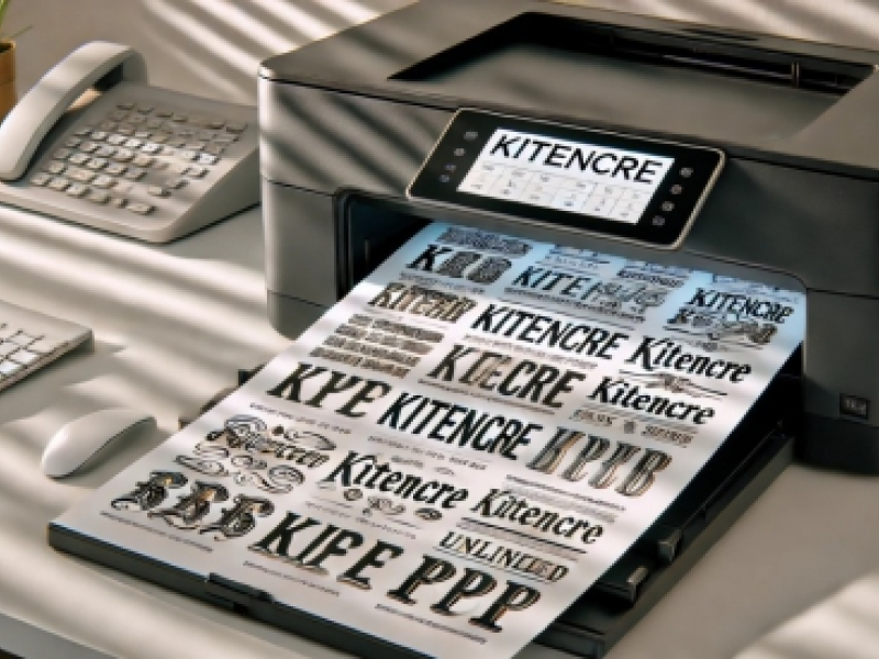 Les polices typographiques idéales pour l'impression : un guide complet